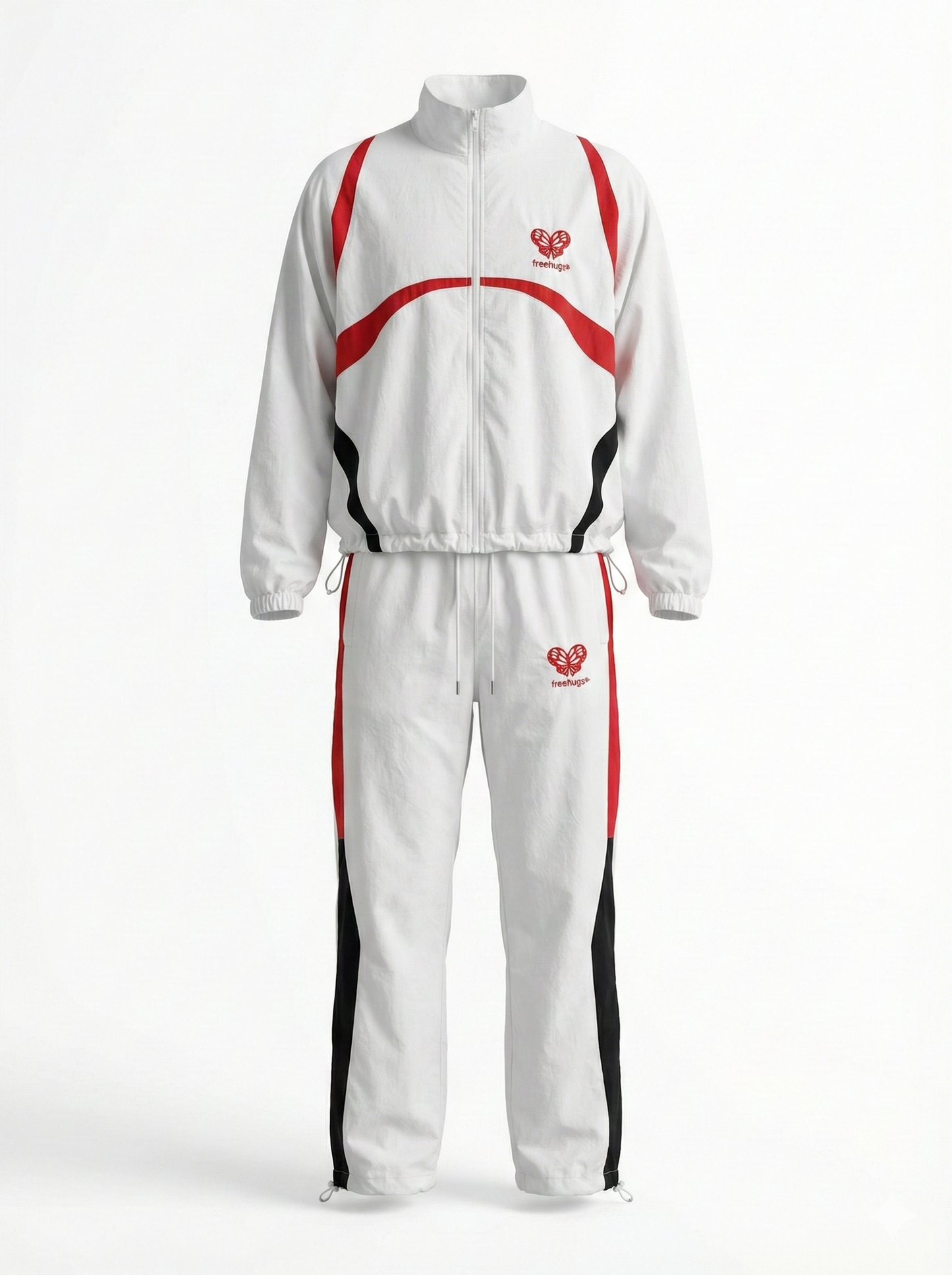 White Tech Tracksuit