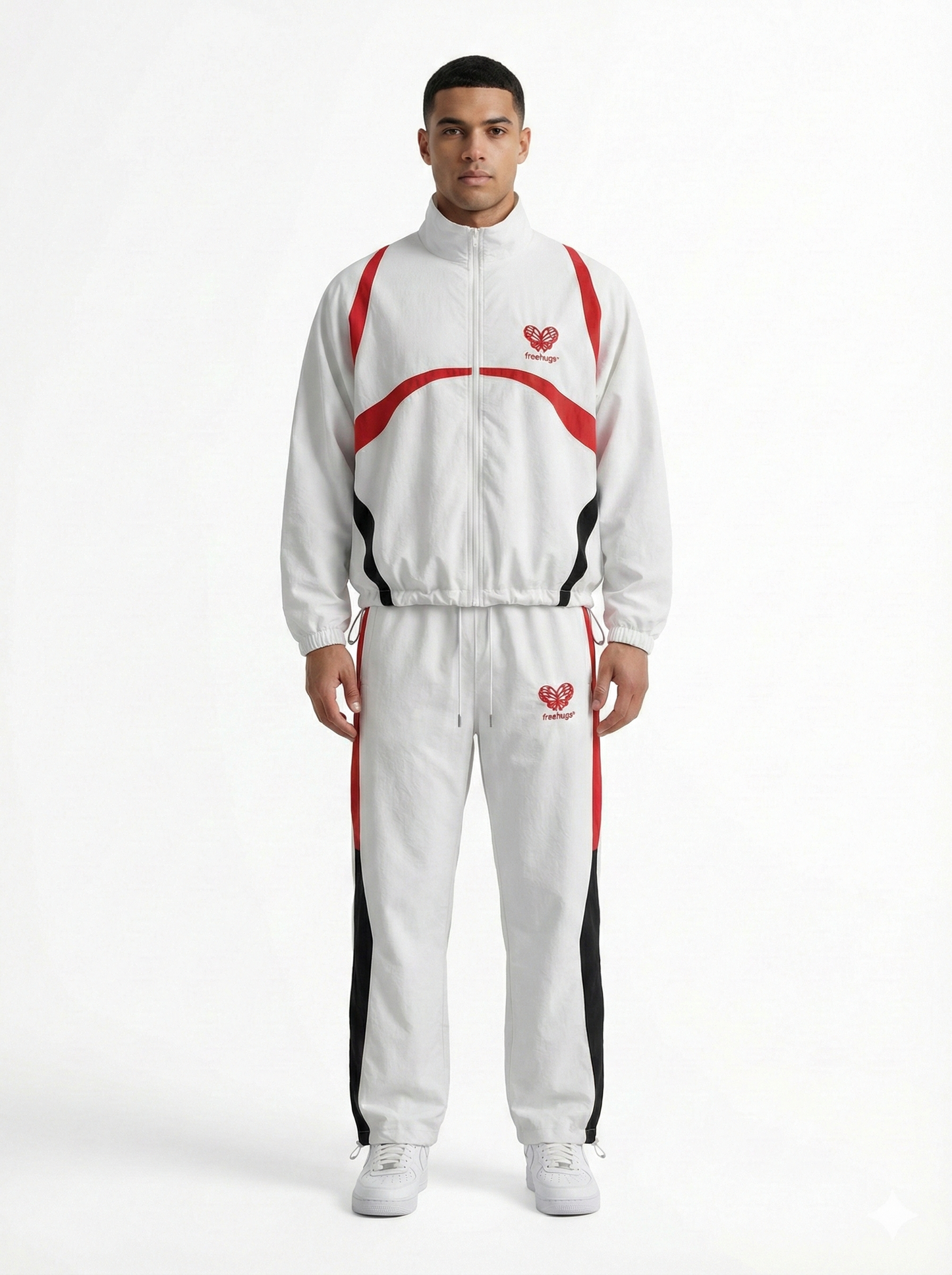 White Tech Tracksuit