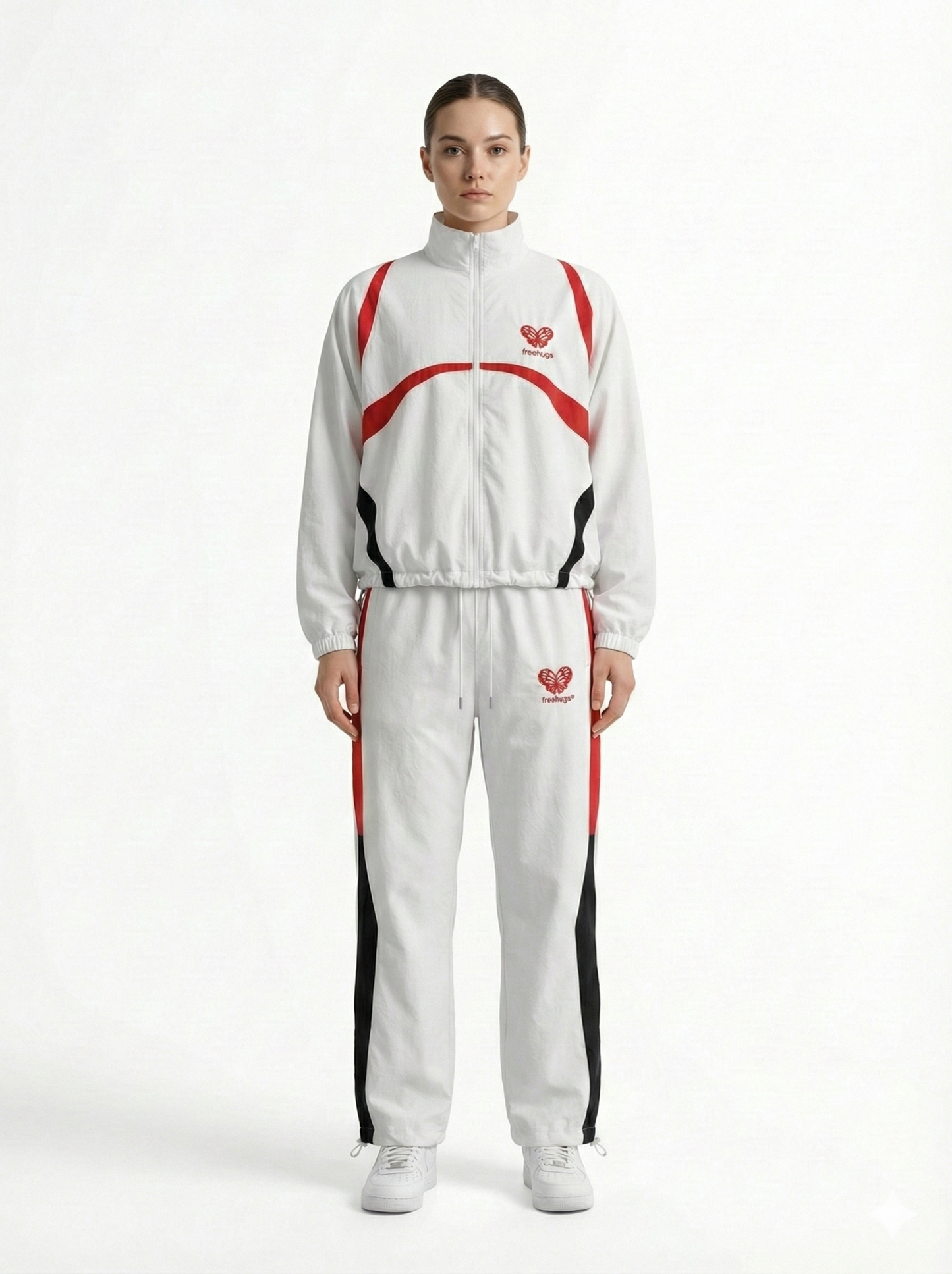 White Tech Tracksuit